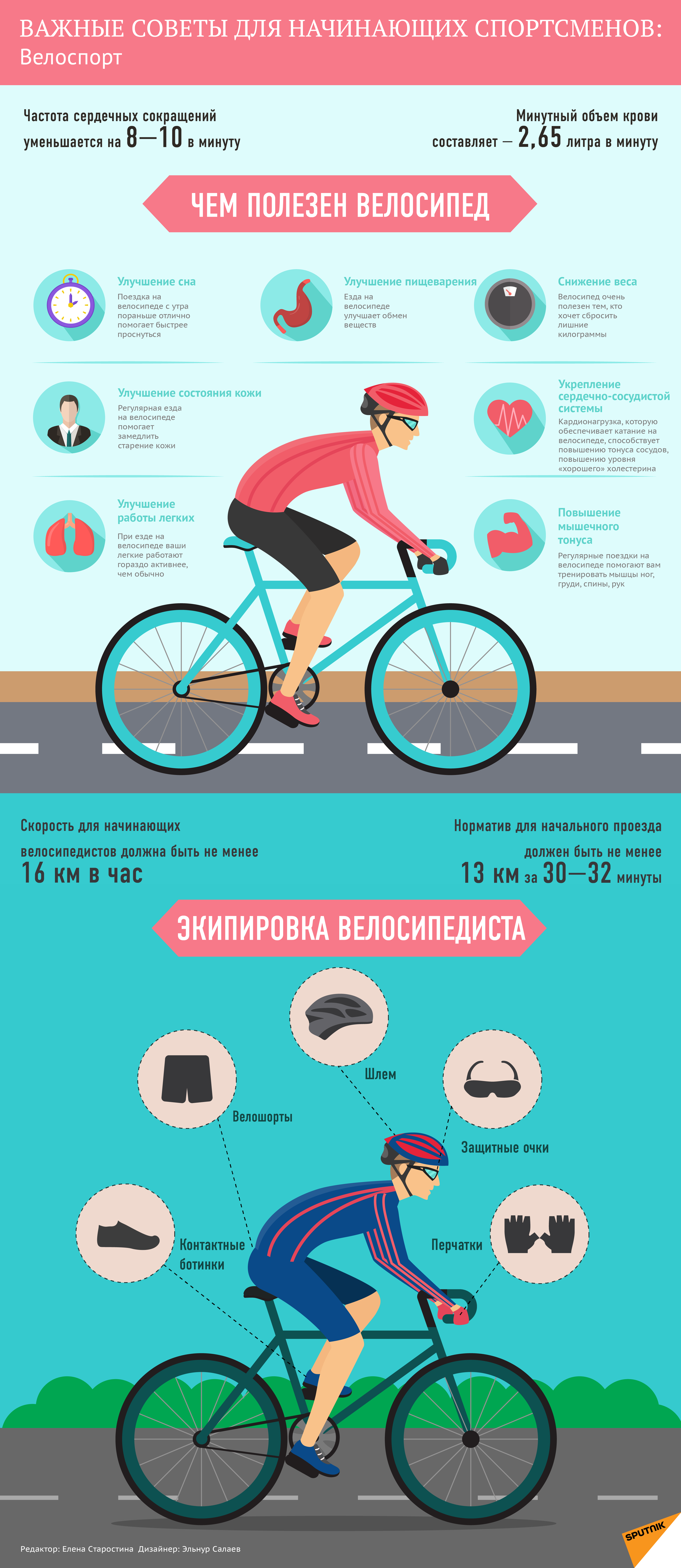 Советы начинающим велосипедистам - Sputnik Молдова