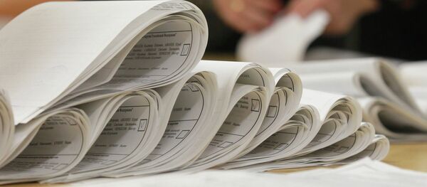 Избирательные бюллетени Избирательные бюллетени - Sputnik Moldova