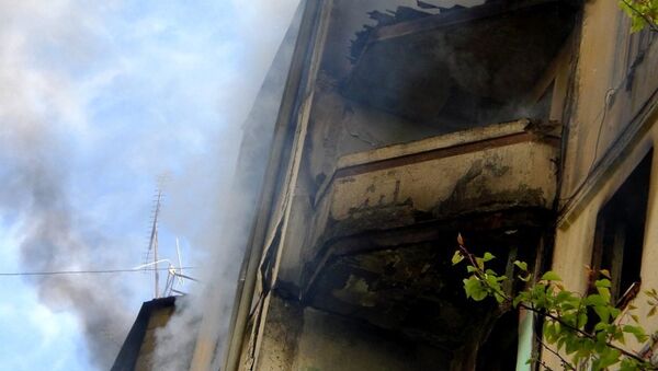 Взрыв в многоэтажном жилом доме в Кантемире - Sputnik Молдова