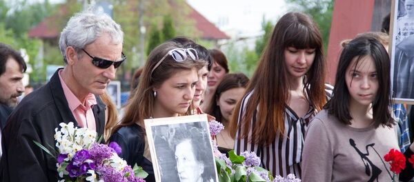 Акция Бессметрный полк в Кишиневе - Sputnik Молдова