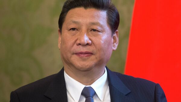 Председатель КНР Си Цзиньпин во время встречи с президентом России Владимиром Путины - Sputnik Moldova