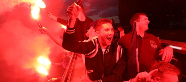 Чествование ФК Зенит - чемпиона России по футболу Чествование ФК Зенит - чемпиона России по футболу - Sputnik Молдова