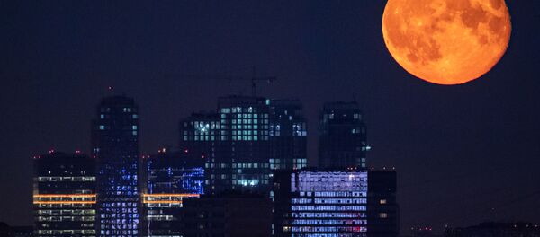 Полнолуние в Москве - Sputnik Молдова