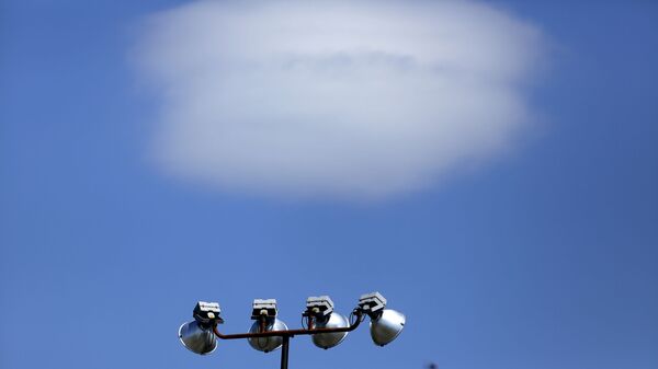 Облако, похожее на летающую тарелку, Филадельфия - Sputnik Молдова