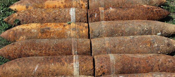 Уничтожение боеприпасов времен ВОВ Уничтожение боеприпасов времен ВОВ - Sputnik Молдова