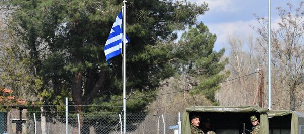 Ситуация с беженцами на границе Греции с Турцией - Sputnik Moldova-România