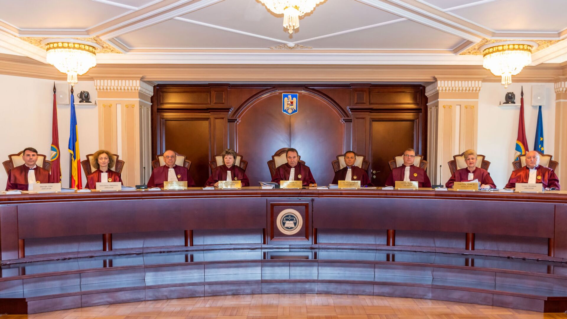 Plenul Curții Constituționale din România - Sputnik Moldova-România, 1920, 29.12.2022