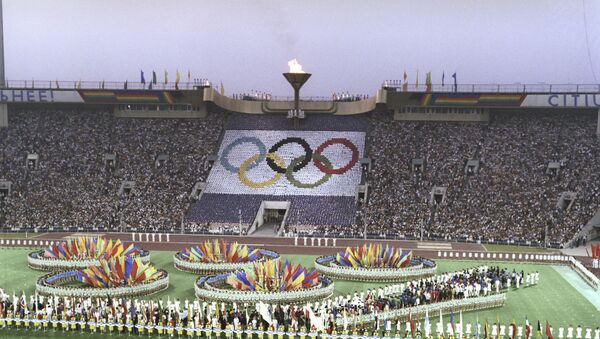Торжественная церемония закрытия Игр XXII Олимпиады - Sputnik Молдова