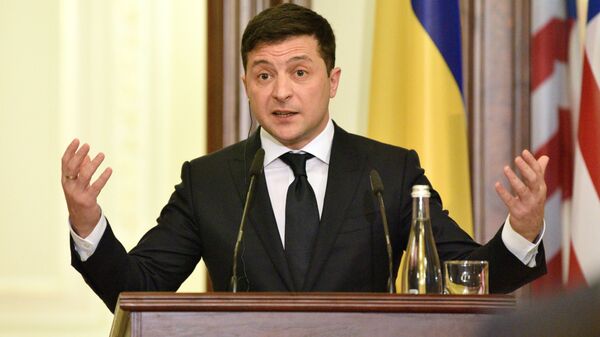 Президент Украины Владимир Зеленский - Sputnik Moldova-România