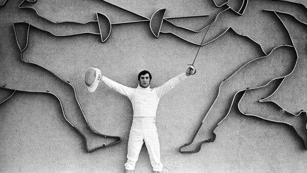 Олимпийский чемпион 1976 года, чемпион СССР фехтовальщик Виктор Кровопусков. - Sputnik Молдова