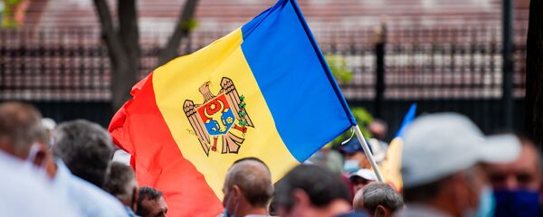 Протест комбатантов перед зданием парламента Молдовы Протест комбатантов перед зданием парламента Молдовы - Sputnik Молдова