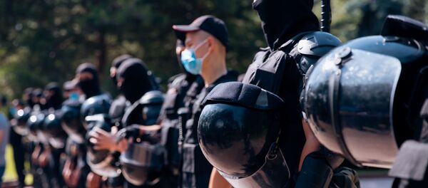 Протест комбатантов перед зданием парламента Молдовы - Sputnik Moldova