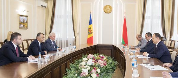 Встреча молдавского премьера Иона Кику и главы правительства Республики Беларусь Романа Головченко - Sputnik Молдова