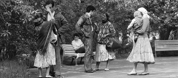 Цыгане в Москве. Вторая половина 70-х Цыгане в Москве. Вторая половина 70-х - Sputnik Молдова