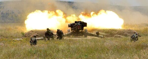 Trageri de luptă la exerciţiul “Scutul dacilor” de la Cahul - Sputnik Moldova