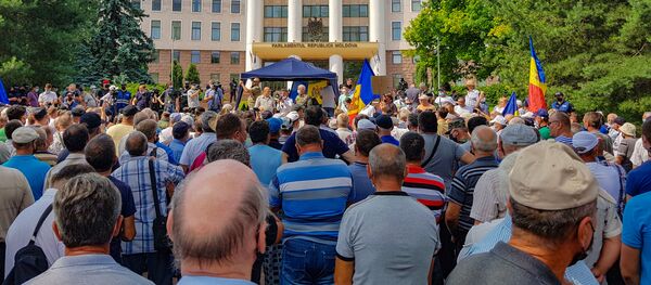 Участники боевых действий вооруженного конфликта на Днестре вновь на протест Участники боевых действий вооруженного конфликта на Днестре вновь на протест - Sputnik Moldova