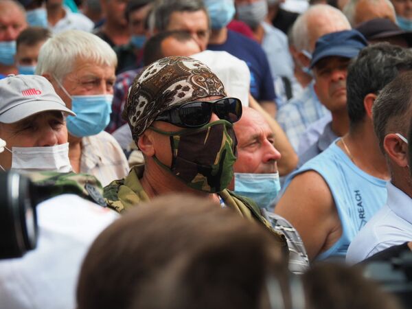 Protestul combatanților din Chișinău: Revendicările protestatarilor sună altfel - Foto Protestul combatanților din Chișinău: Revendicările protestatarilor sună altfel - Foto - Sputnik Moldova