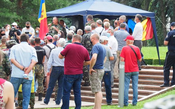 Participanții la conflictul armat de pe Nistru, iarăși la proteste - Sputnik Moldova