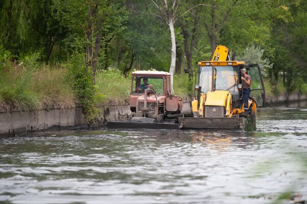 Русло реки Бык в Кишиневе расчистят к середине сентября Русло реки Бык в Кишиневе расчистят к середине сентября - Sputnik Молдова
