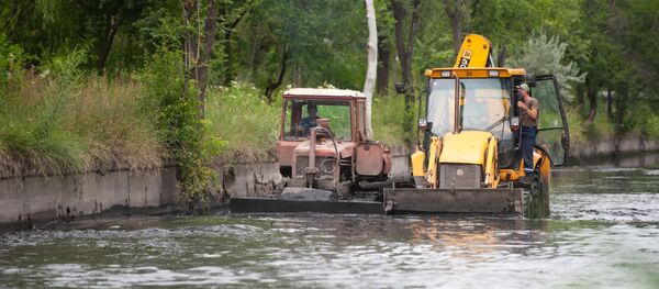 Очистка реки Бык - Sputnik Молдова