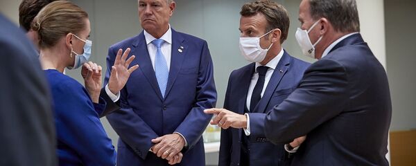 Klaus Iohannis la Consiliul UE Klaus Iohannis la Consiliul UE - Sputnik Moldova-România