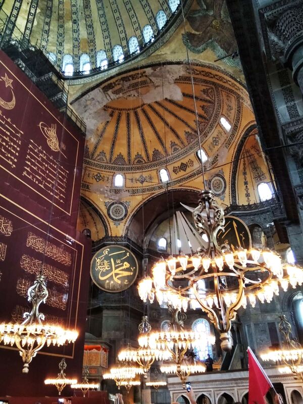 Мечеть Айя-София (собор Святой Софии) в Стамбуле - Sputnik Moldova-România