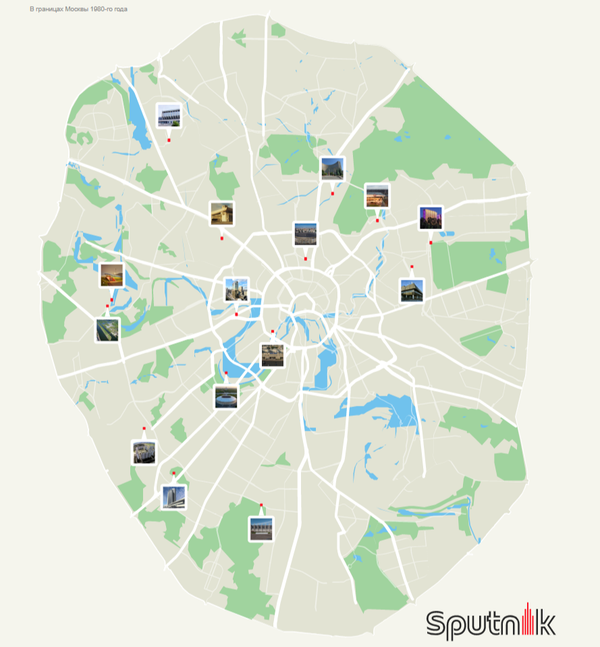 Олимпийский размах: что строили в Москве к играм-80 помимо стадионов Олимпийский размах: что строили в Москве к играм-80 помимо стадионов - Sputnik Молдова