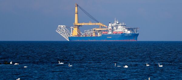 Прибытие трубоукладчика Академик Черский в порт Калининграда - Sputnik Молдова