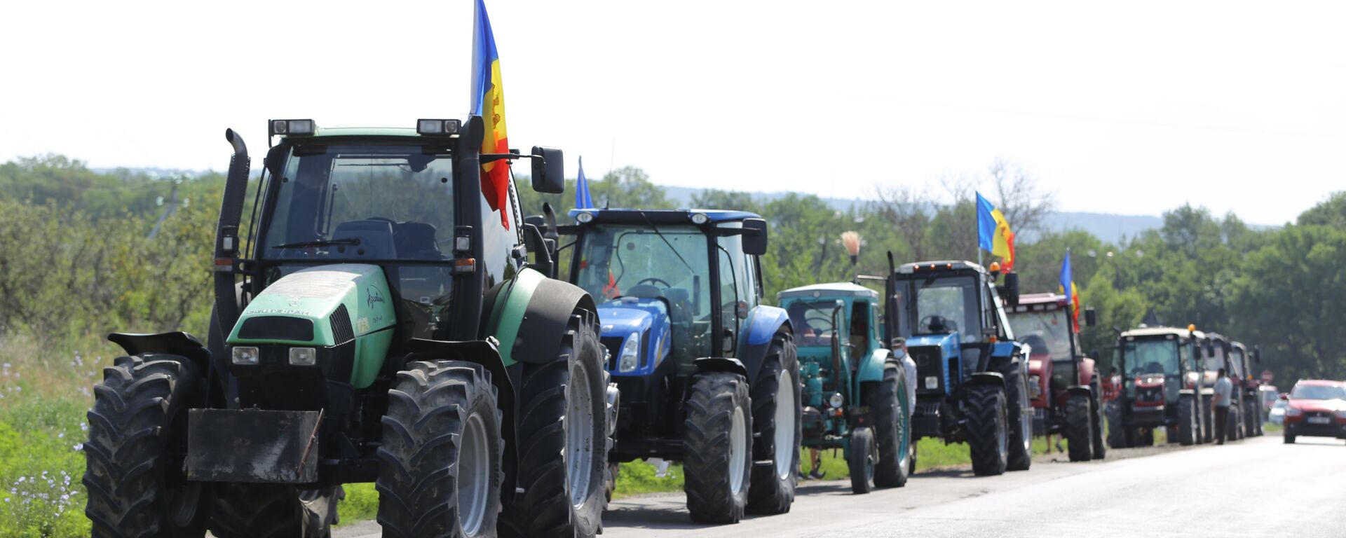 Mai mulți agricultori se pregătesc să blocheze traseul național Chișinău-Căușeni - Sputnik Moldova, 1920, 21.06.2022