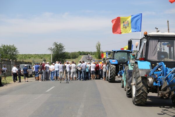Зажаты в тиски: молдавские аграрии в отчаянии протестуют и требуют помощи Зажаты в тиски: молдавские аграрии в отчаянии протестуют и требуют помощи - Sputnik Молдова