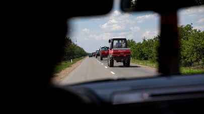 Protestul agricultorilor Căușeni