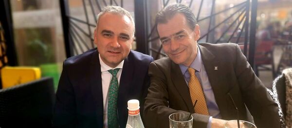 Marius Bodea și Ludovic Orban Marius Bodea și Ludovic Orban - Sputnik Moldova-România