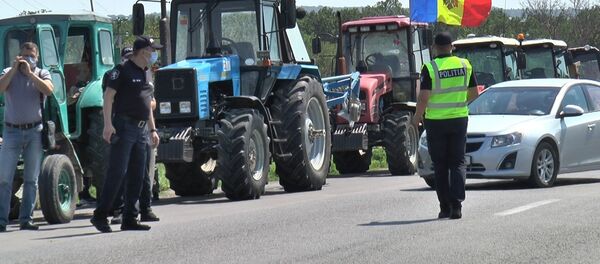 Protestul agricultorilor din raioanele Căușeni și Ștefan Vodă - Sputnik Moldova