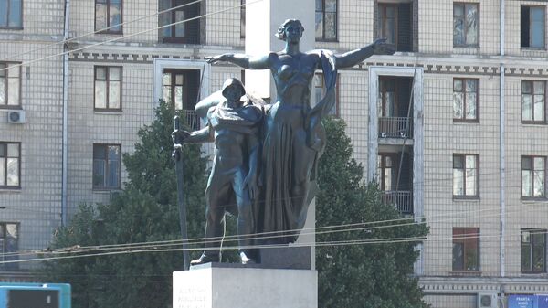 Памятник Освободителям Молдовы от фашизма - уникальная история - Sputnik Молдова