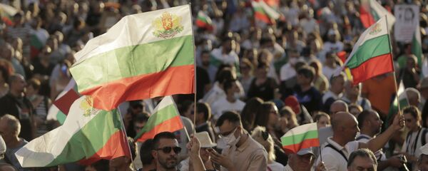 Протесты в Болгарии - Sputnik Moldova-România