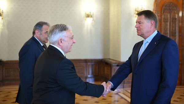 Întâlnirea lui Klaus Iohannis cu Mugur Isărescu, 25 aprilie 2018 - Sputnik Moldova-România