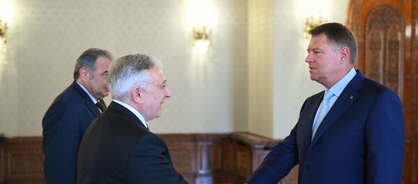 Întâlnirea lui Klaus Iohannis cu Mugur Isărescu, 25 aprilie 2018 - Sputnik Moldova-România