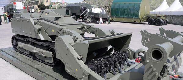 Комплекс разминирования УРАН-6 - Sputnik Moldova-România