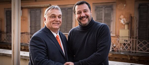 Viktor Orban și Matteo Salvini - Sputnik Moldova