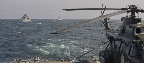 Военные корабли Постоянной морской группы НАТО-2 принимают участие в военных учениях на Черном море - Sputnik Moldova