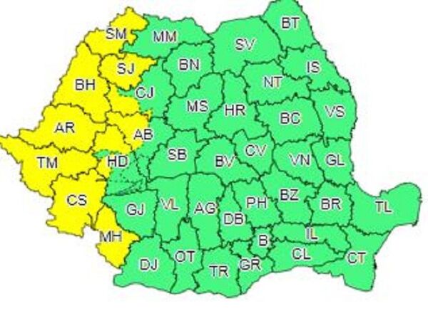 Avertizare meteo de cod galben – vijelii, grindină şi disconfort termic, zonele afectate Avertizare meteo de cod galben – vijelii, grindină şi disconfort termic, zonele afectate - Sputnik Moldova-România
