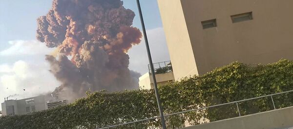 Взрыв в Бейруте - Sputnik Moldova