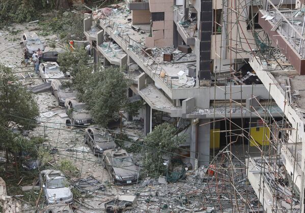 Urmări ale exploziei din Beirut - Sputnik Moldova-România