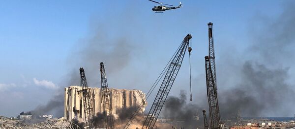 Последствия взрыва в Бейруте  - Sputnik Moldova