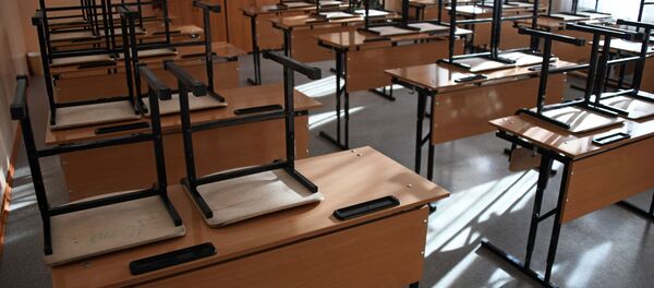 Пустой класс в школе  - Sputnik Молдова