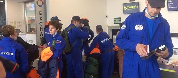 Отправка спецборта МЧС России в Ливан - Sputnik Moldova-România