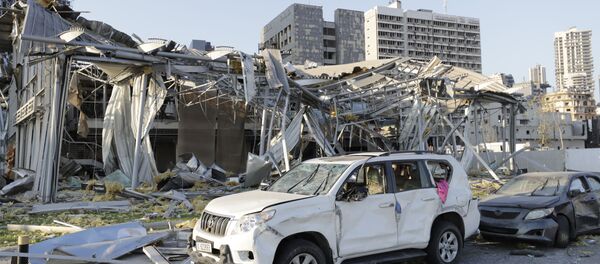 Последствия взрыва в Бейруте - Sputnik Moldova