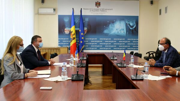 Ministrul Sergiu Railean a avut o întrevedere cu Ambasadorul României în Republica Moldova, Daniel Ioniță - Sputnik Moldova-România