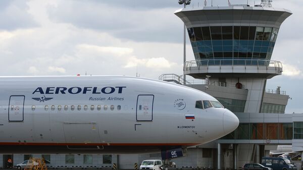 Самолет Аэрофлота в аэропорту Шереметьево - Sputnik Moldova
