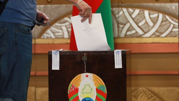 Голосование на выборах президента Белоруссии - Sputnik Молдова
